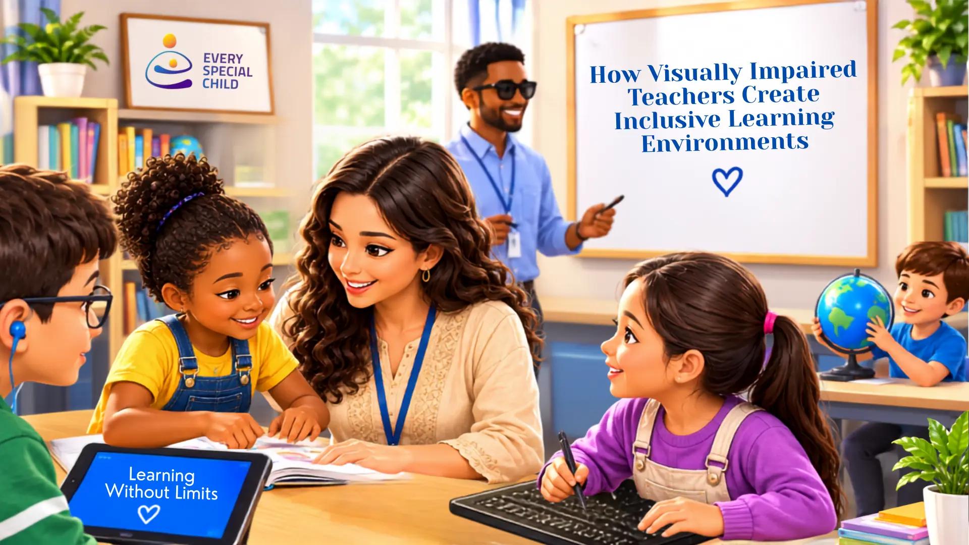 How Visually Impaired Teachers Create Inclusive Learning Environments