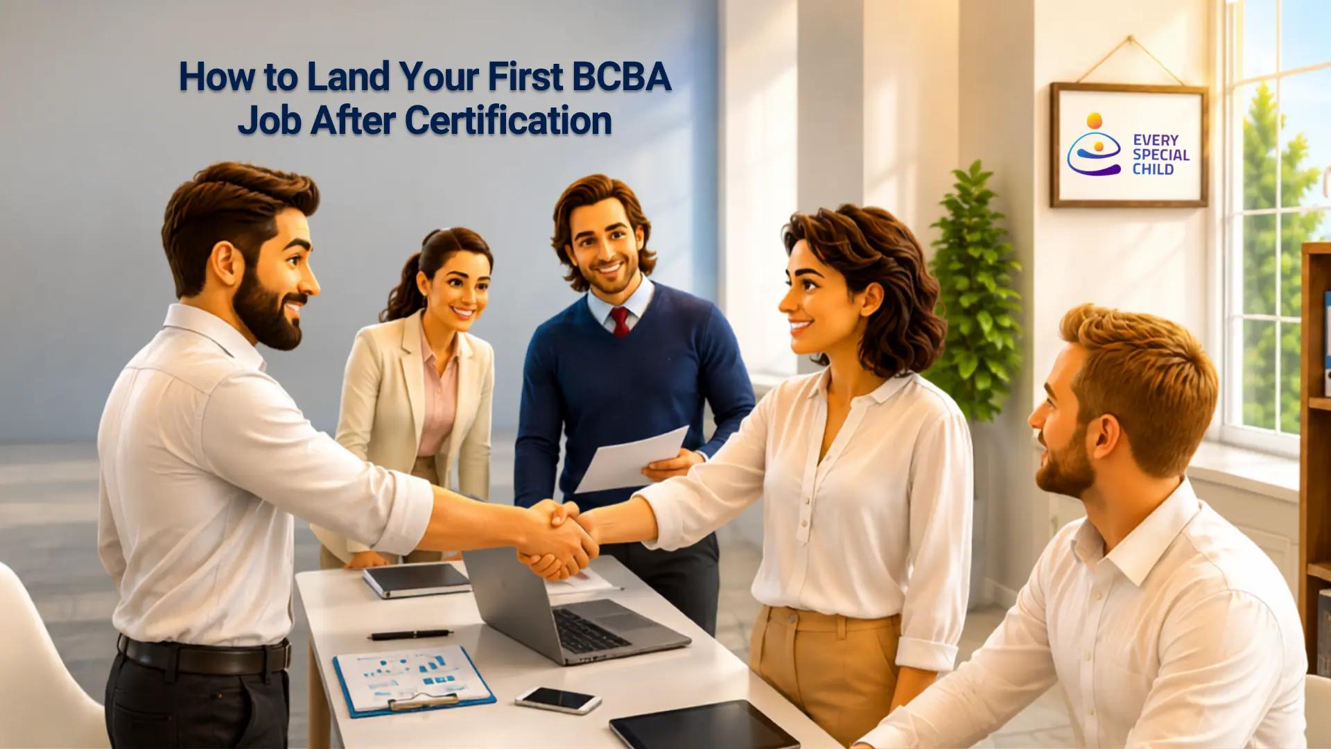 How to Land Your First BCBA Job After Certification