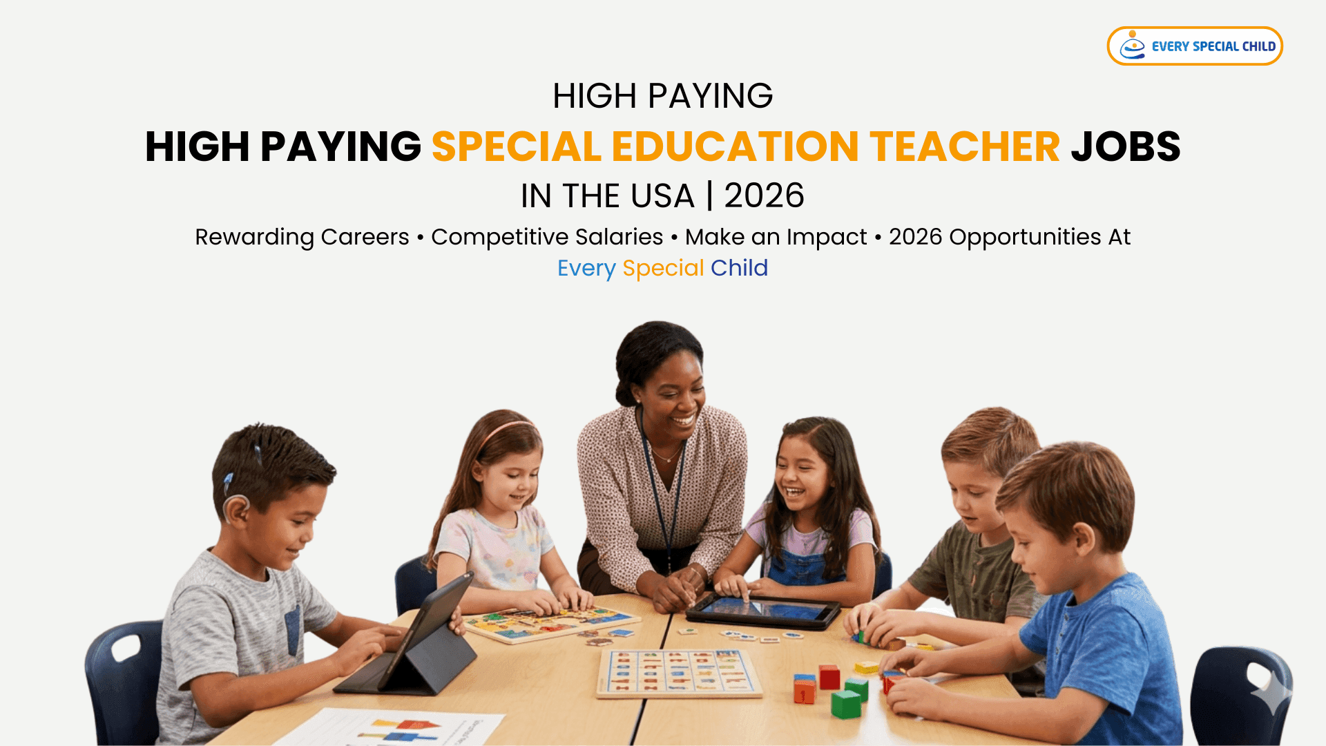 High Paying Special Education Teacher Jobs in 2026 USA