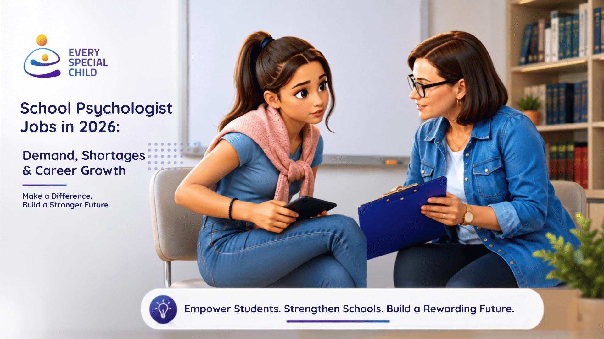 School Psychologist Jobs in 2026: Demand, Shortages & Career Growth