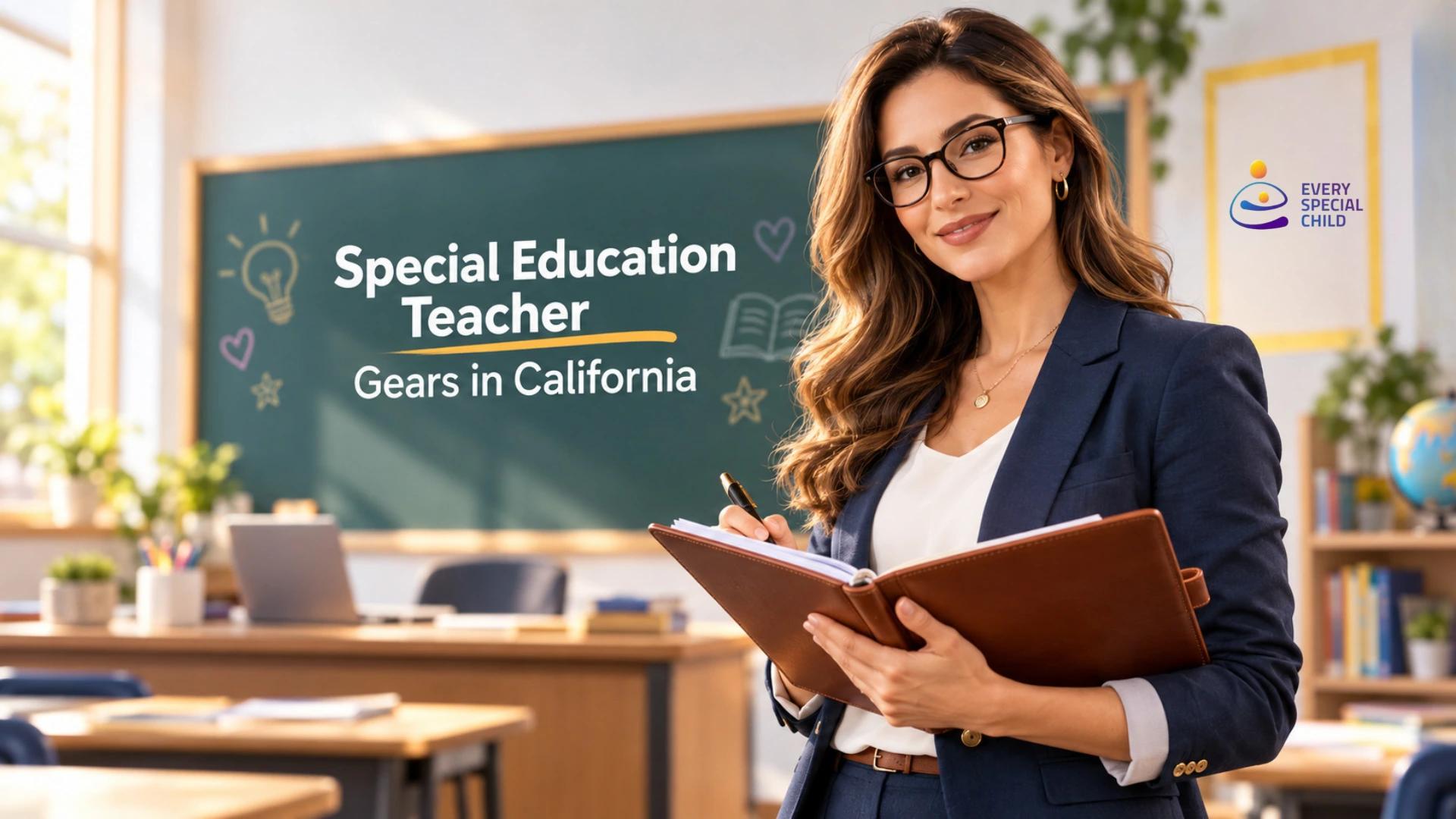 Special Education Teacher Gears in California
