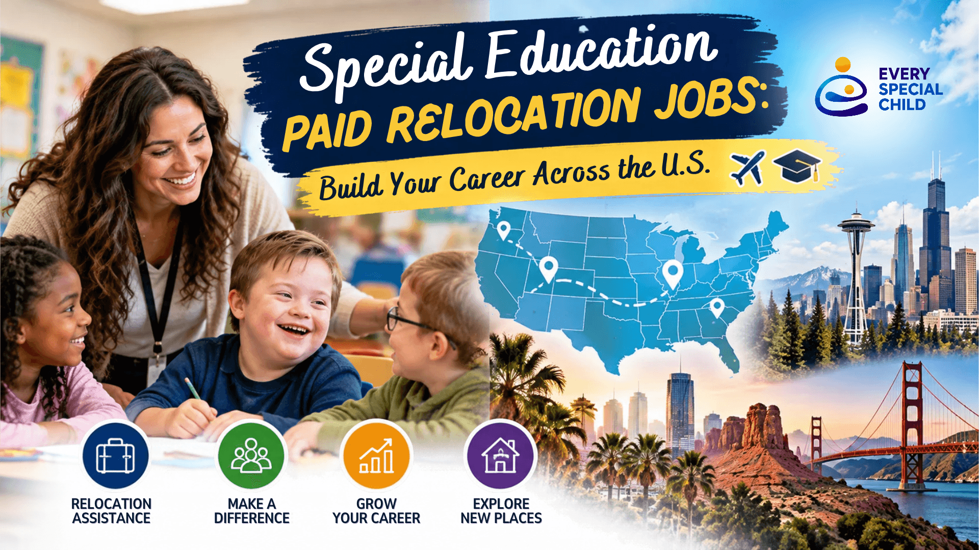 Special Education Paid relocation jobs